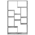 vidaXL Bibliothèque sonoma gris 72x20x120 5 cm bois d'ingénierie