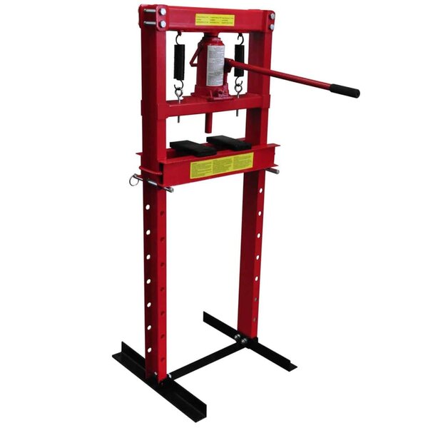 vidaXL Presse hydraulique d'atelier 12 tonnes