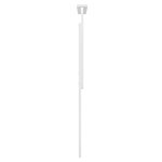 vidaXL Tête de lit Blanc brillant 100 cm Bois d'ingénierie