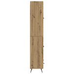 vidaXL Ensemble de Meubles 2 Pièces Chêne artisanal Bois d'ingénierie