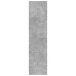 vidaXL Garde-robe Gris béton 50x50x200 cm Bois d'ingénierie