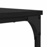 vidaXL Table basse 2 Pièces Chêne noir Bois d'ingénierie