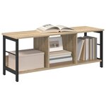 vidaXL Étagère Chêne Sonoma 102 x 32 x 40 5 cm Bois d'ingénierie