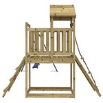 vidaXL Aire de jeux d'extérieur bois de pin imprégné