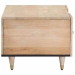 vidaXL Table basse 100x54x40 cm bois de manguier massif
