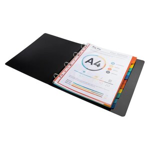 Jeu de 12 intercalaires en carte 220 g. Format A4 maxi EXACOMPTA