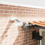 vidaXL Auvent Rétractable avec jaune et orange 600 × 300 cm tissu