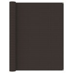 vidaXL Tapis de tente 250x350 cm Marron