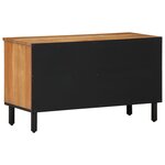Meuble TV vidaXL 80x33 5x46 cm en bois d'acacia massif