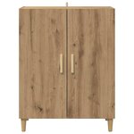 vidaXL Buffet Chêne artisanal 70 x 34 x 90 cm Bois d'ingénierie