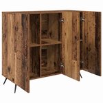 vidaXL Buffet Bois ancien 89 5 x 34 x 80 cm Bois d'ingénierie