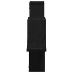 vidaXL Étagère murale Chêne noir 104 5x10x43 cm Bois d'ingénierie