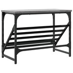 vidaXL Étagère à chaussures sonoma gris 60x30x45 cm bois d'ingénierie