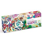 Djeco DJ07647 - Puzzle Gallery Rainbow Tigers 1000 pièces