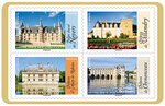 Carnet - Architecture de la Renaissance - 12 timbres autocollants