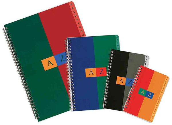 Carnet répertoire spirale170 x 220 mm Q 5x5 180 pages 70g CONQUÉRANT