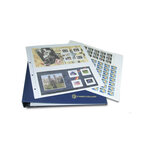 Reliure Initiamax Yvert pour feuilles entières de timbres-poste.
