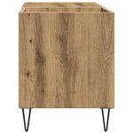 vidaXL Armoire à disques chêne artisanal 84 5x38x48 cm bois ingénierie