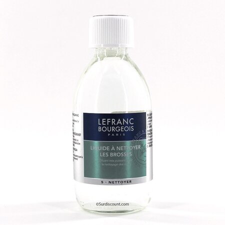 Liquide a nettoyer les brosses 250 ml - lefranc & bourgeois