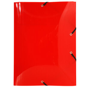 Chemise PP 3rab+élas.A3 CRYSTAL COLOURS EXACOMPTA