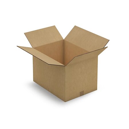 Caisse carton brune triple cannelure raja 54x39x36 cm (lot de 5)