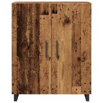 vidaXL Buffet vieux bois 69 5x34x90 cm bois d'ingénierie