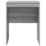 vidaXL Bureau Autre Sonoma gris 60 x 50 x 76 cm Bois d'ingénierie