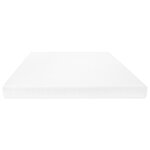 vidaXL Matelas 160x200 cm 7 zones Mousse PU 16 cm H2 H3
