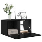 vidaXL Ensemble meuble TV Noir 60 x 30 x 30 cm Bois d'ingénierie