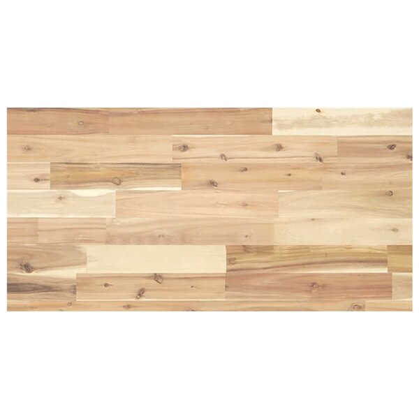 vidaXL Étagère flottante 100x40x4 cm bois d'acacia massif non traité
