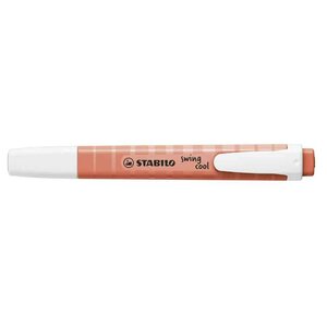 Surligneur swing cool pastel edition  rouge corail stabilo