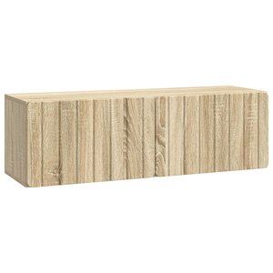 vidaXL Meuble TV mural 98 x 31 x 30 cm Chêne Sonoma Bois d'ingénierie
