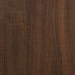 vidaXL Buffet Chêne marron 60x35x70 cm Bois d'ingénierie