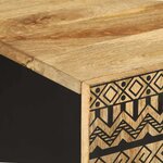 vidaXL Armoire de salle de bain 38x33 5x58 cm bois massif de manguier