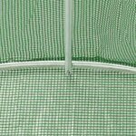 vidaXL Serre avec cadre en acier vert 108 m² 18x6x2 85 m