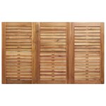 vidaXL EnsembledeRepasdeJardin 5 Pièces Teck massif