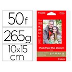 Paquet de 50 feuilles papier photo 10x15 260g pp-201 2311b003 canon