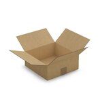10 cartons d'emballage 25 x 25 x 10 cm - Simple cannelure