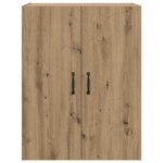 vidaXL Armoire suspendue chêne artisanal 69 5 x 34 x 90 cm