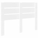 vidaXL Tête de lit Blanc 150 cm Bois d'ingénierie