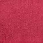 vidaXL Chaises à manger lot de 2 Rouge bordeaux Velours