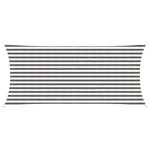 vidaXL Voile d'ombre 2 x 5 m HDPE Rectangulaire Gris clair et blanc