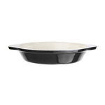 Plat à gratin rond noir vogue 400 ml -  - fonteoui x30mm