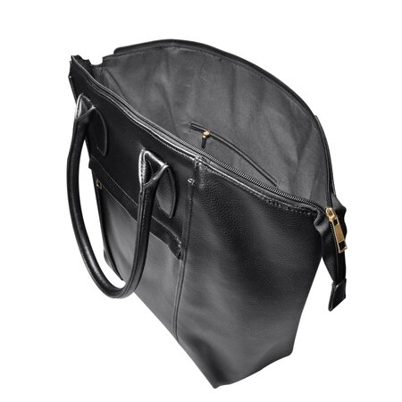 Sac a store main carre noir