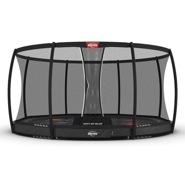 Elite InGround 430 Grey Levels + Safety Net Deluxe