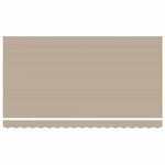 vidaXL Auvent Rétractable Beige 400 x 200 cm Polyester  Aluminium