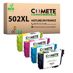 502XL - 10 cartouches compatibles avec Epson 502 XL - COMETE