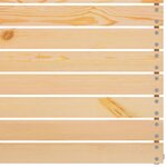 vidaXL Salon de jardin 8 Pièces Bois de pin massif