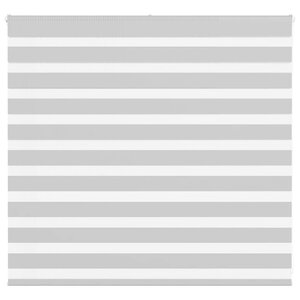 vidaXL Store zèbre gris clair largeur du tissu 150 9 cm polyester