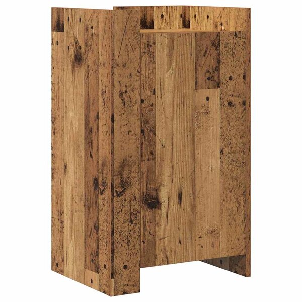 vidaXL Buffet Bois ancien 45 x 35 x 75 cm Bois d'ingénierie